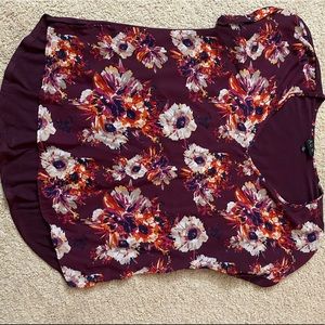 AUW flower blouse xl